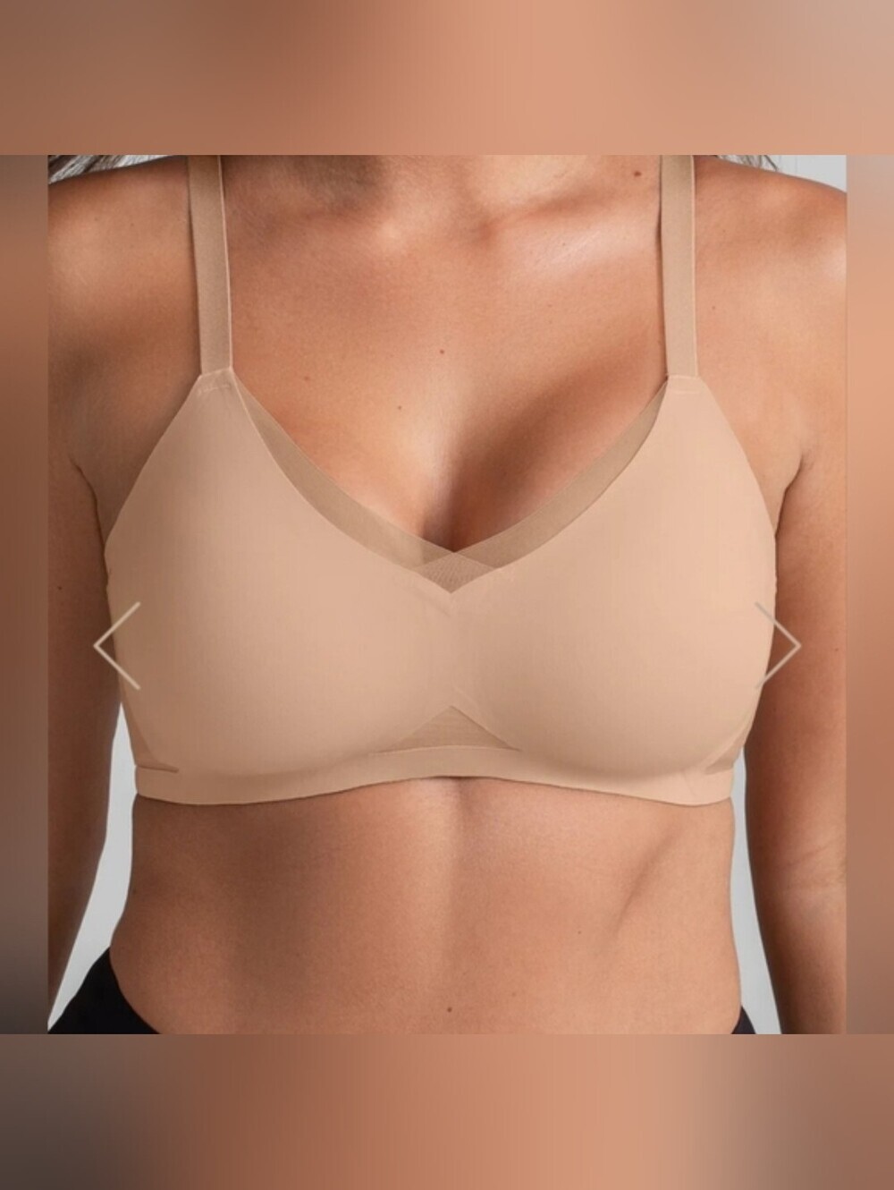 Honeylove Crossover Seamless Bra Size XL.